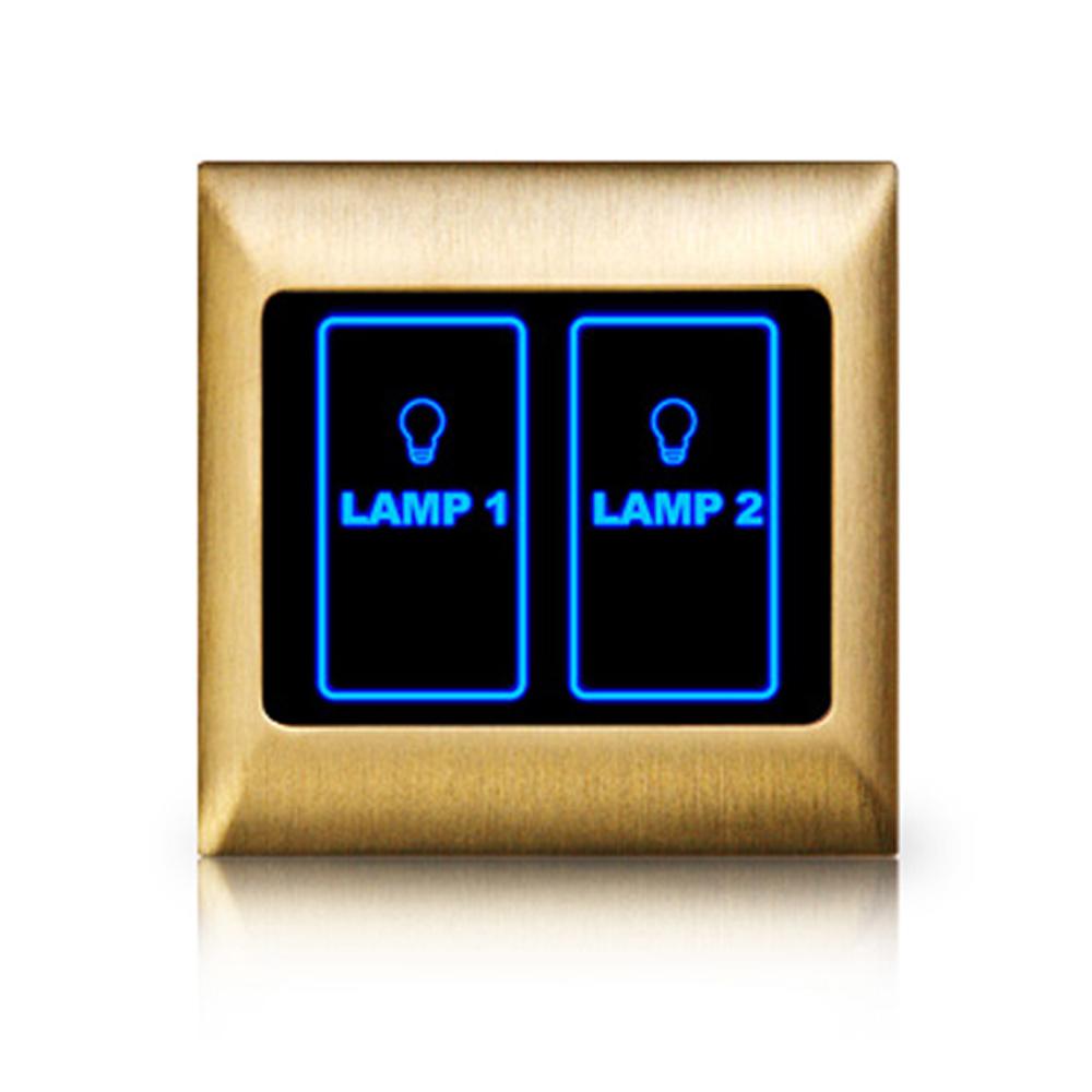 Touch screen Lighting switch with two orders