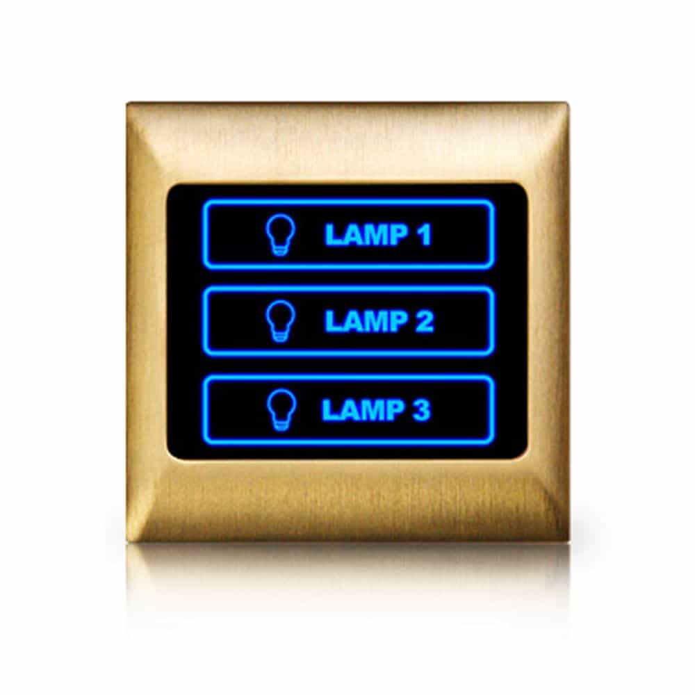 Touch screen Lighting switch with three orders