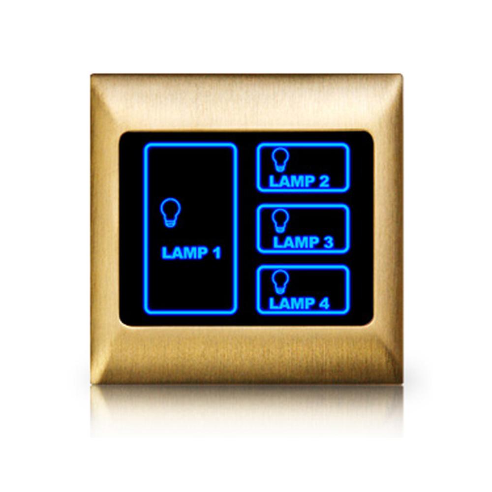 Touch screen switch with four orders